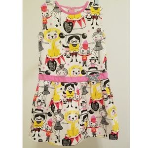 SOLD Misha Lulu Circus Theme Dress Girl's Size 6